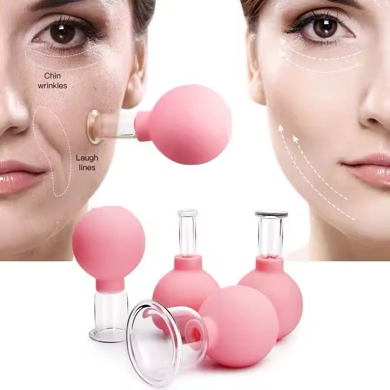 Masajeador Facial con Ventosas de Goma